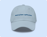 Dad Hat: TUSHY X Narragansett Beer - Blue